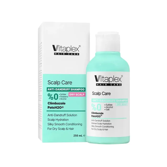 شامپو ضد شوره ویتاپلکس مدل Scalp Care مناسب مو و پوست سر خشک حجم 250 میلی‌لیتر