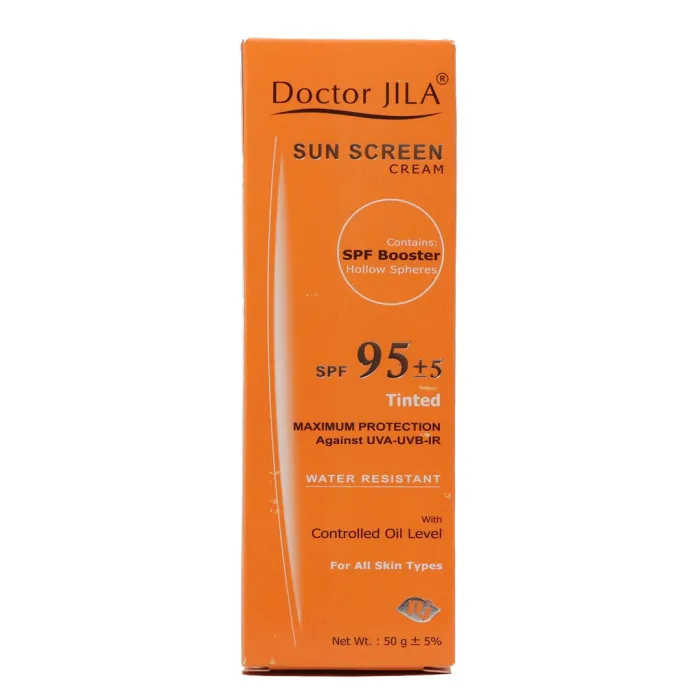 کرم ضد آفتاب رنگی SPF95 دکتر ژیلا