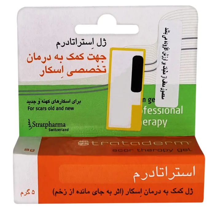 ژل موضعی ترمیم‌کننده اسکار استراتادرم 5 گرم