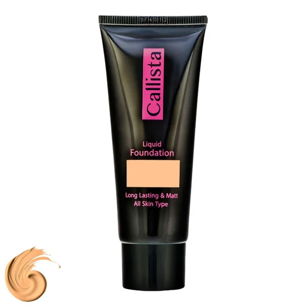 کرم پودر تیوپی کالیستا مدل Long Lasting And Matt شماره M14