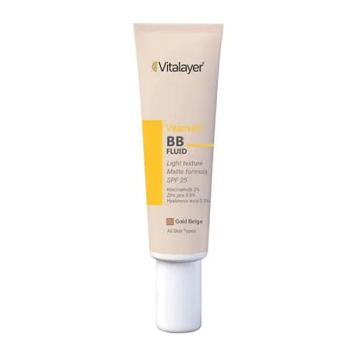 بی‌بی فلویید ویتامین C ویتالیر رنگ گلد بژ SPF25