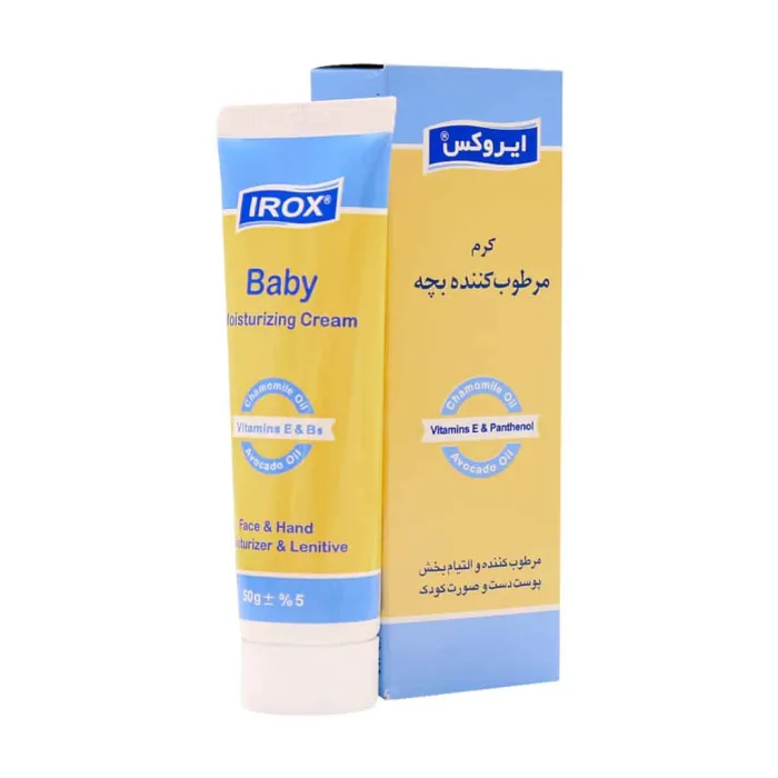 کرم مرطوب کننده بچه ایروکس 50 گرم